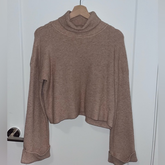 DREAMERS BY DEBUT KNIT TURTLENECK SWEATER - Picture 1 of 4